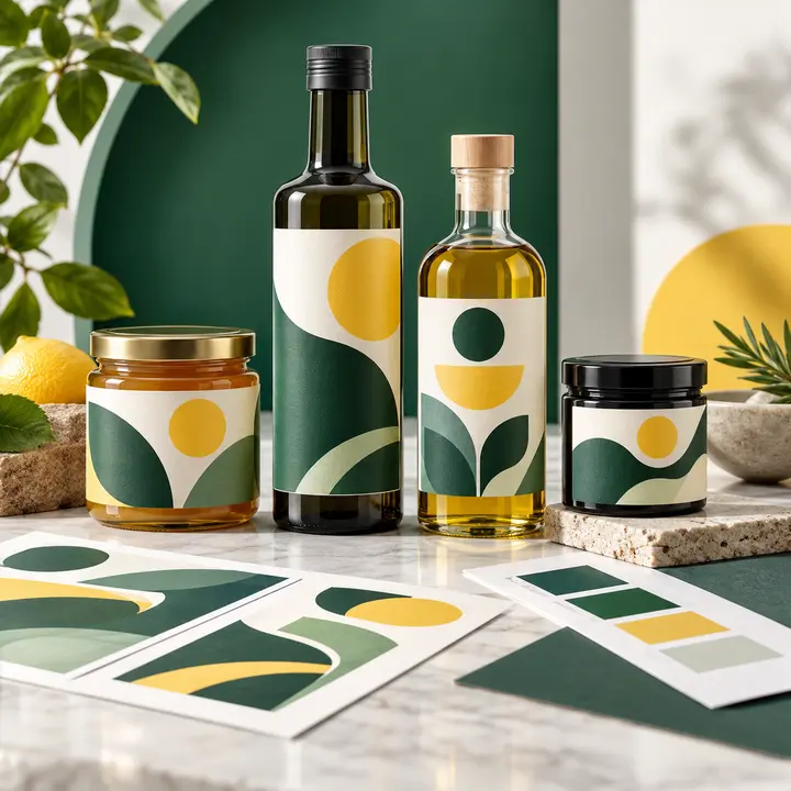 Label Design example