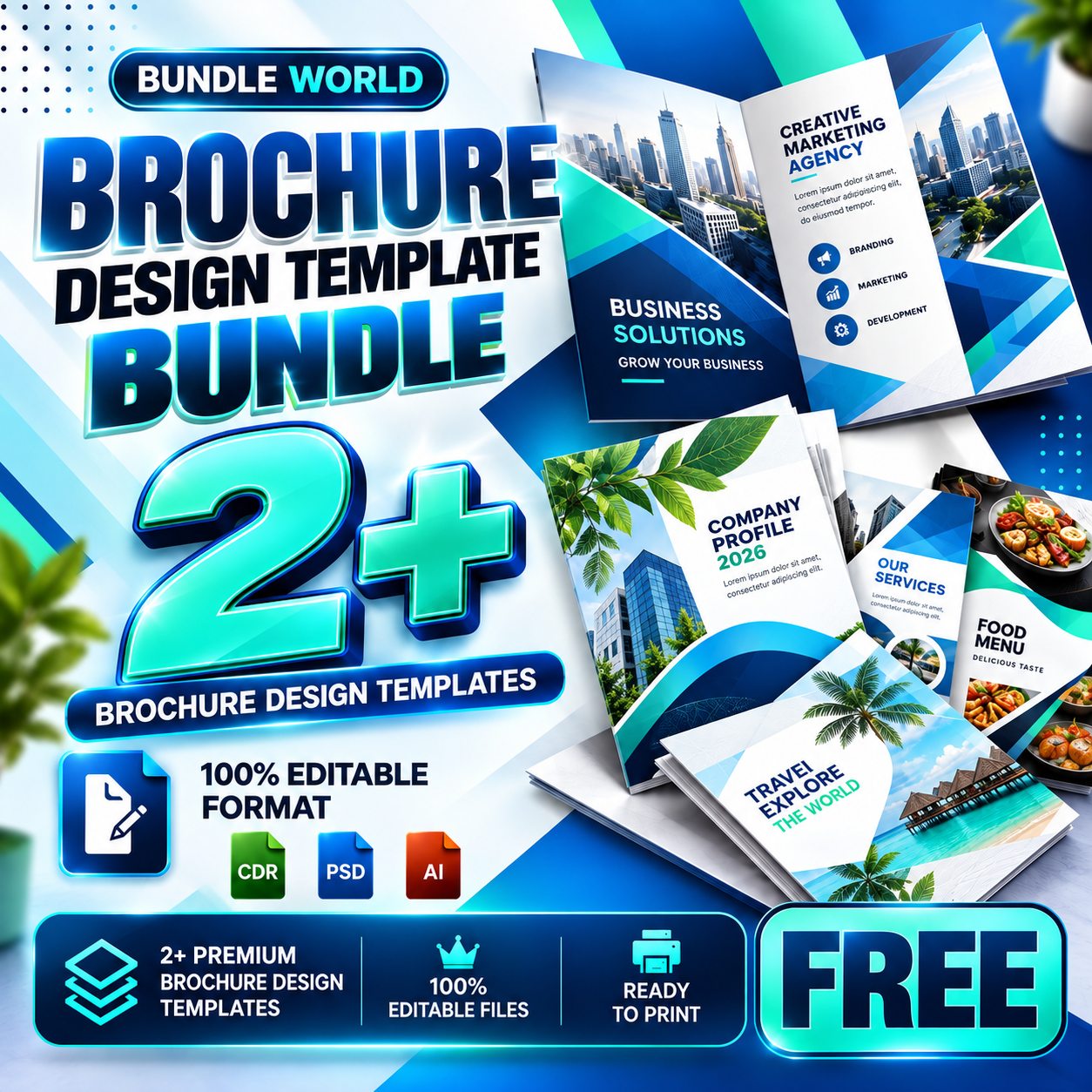 Brochure Bundle 01 · 2 designs · BR-17